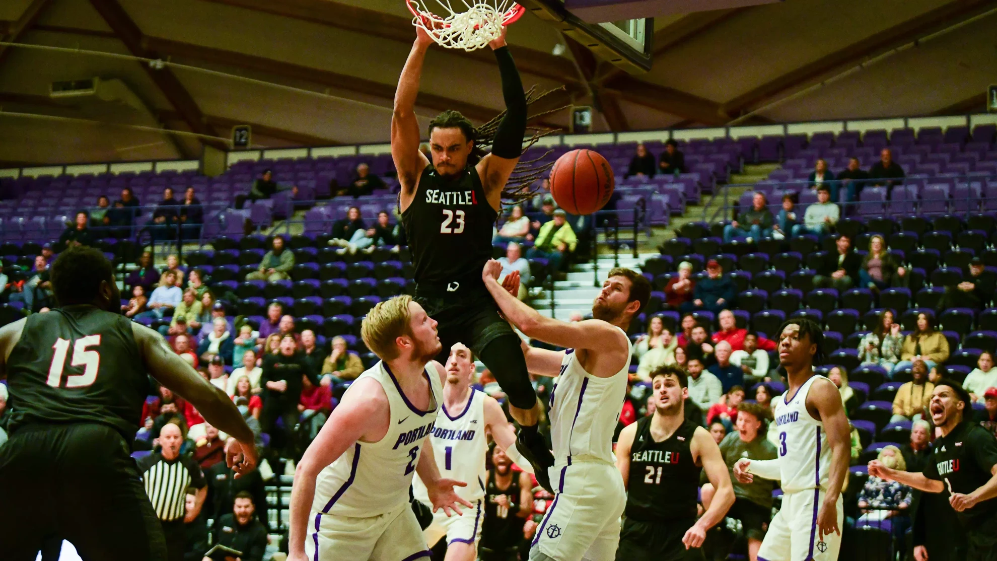 Seattle Hoops Men's Hoops Downs Portland, Moves to 4-0 - Seattle University Redhawks ...